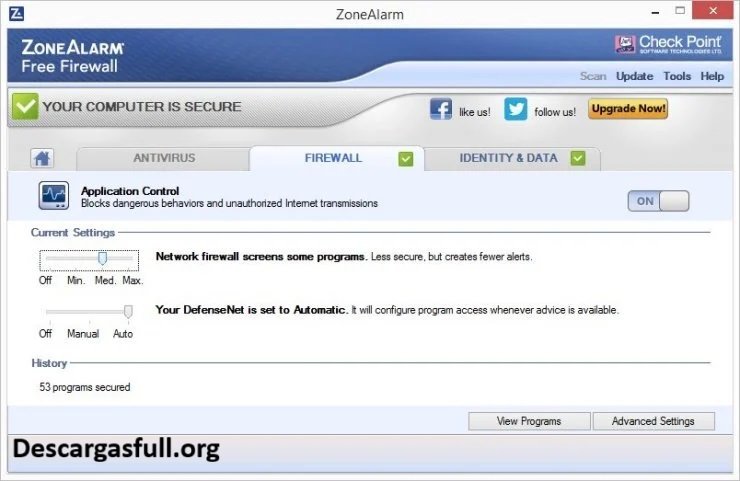 ZoneAlarm Firewall v15.8.008.18174 Full Español Mega