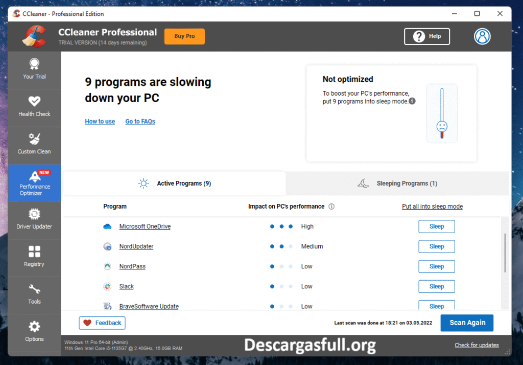 Descargar CCleaner Professional 2025 full gratis