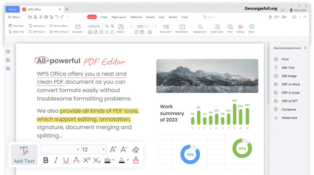 Descargar WPS Office 18.21.1 Full Windows Mega