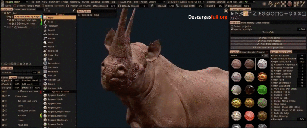 3D-Coat 2025.11 Full Portable Español Mega