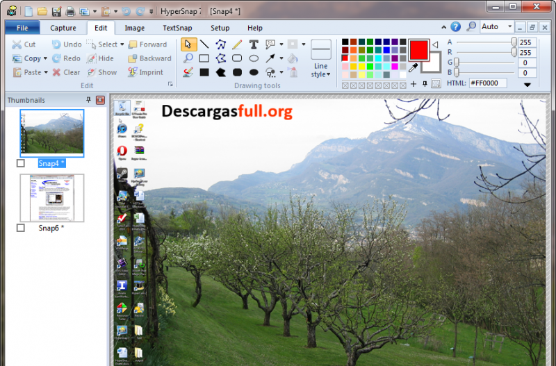 HyperSnap 9.6.0 Full Portable Español Mega