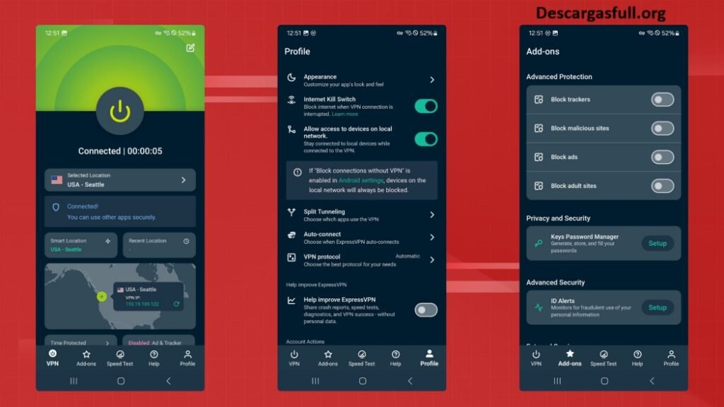 Licencia ExpressVPN Descargar Free para PC en Español Mega 2026