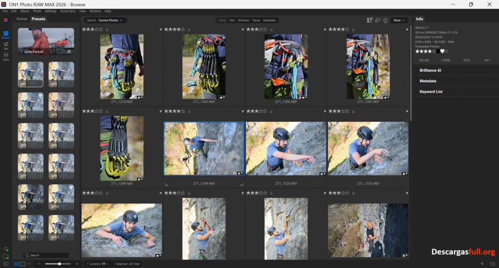 ON1 Photo RAW 2026 Full Español Mega