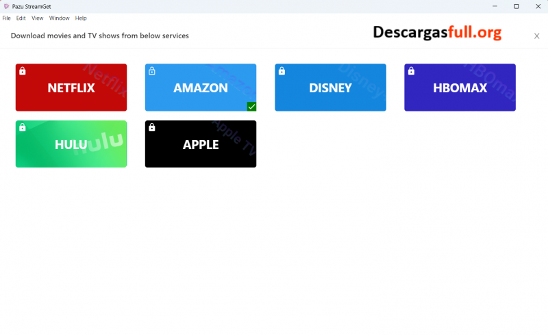 Pazu StreamGet All-In-One Video Downloader 2.8.3 Full Español