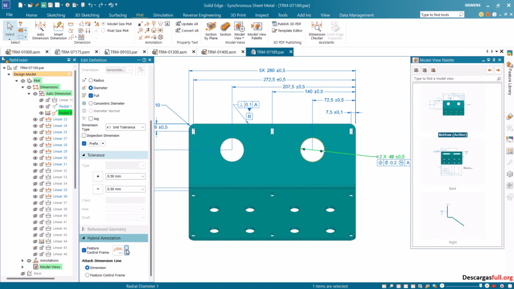 Solid Edge 2025 Software CAD 2D/3D Descargar Free para PC en Español Mega