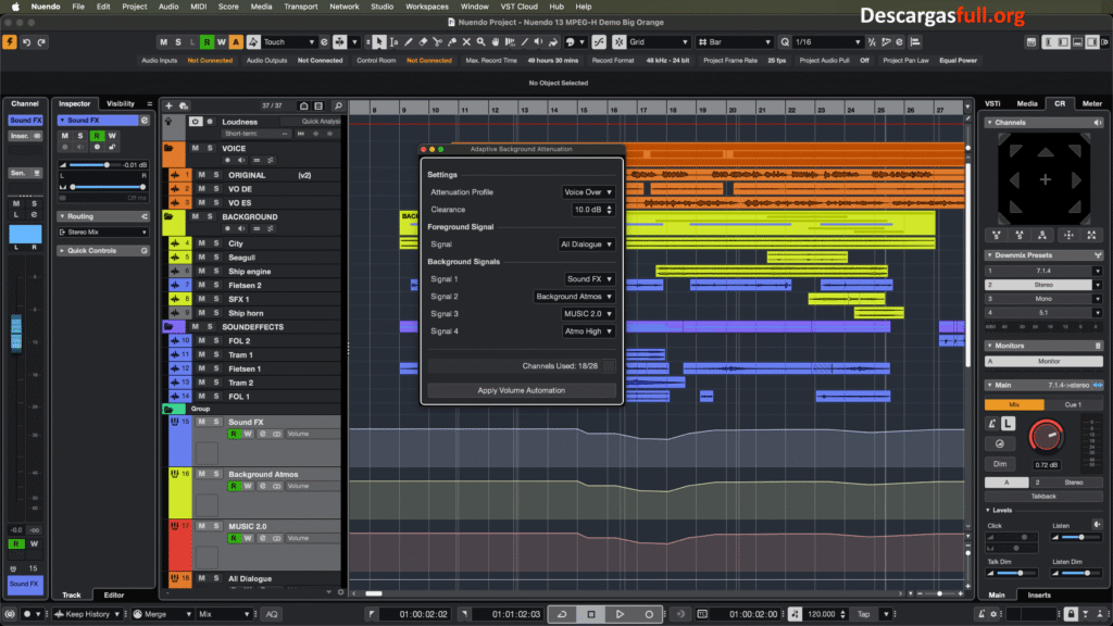 Steinberg Nuendo 14.0.40 Full Portable Español Mega