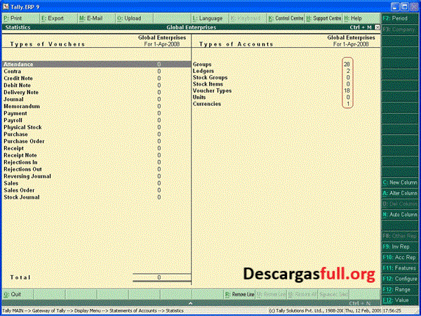 Tally ERP 9 v6.6.3 Full Portable Español Mega