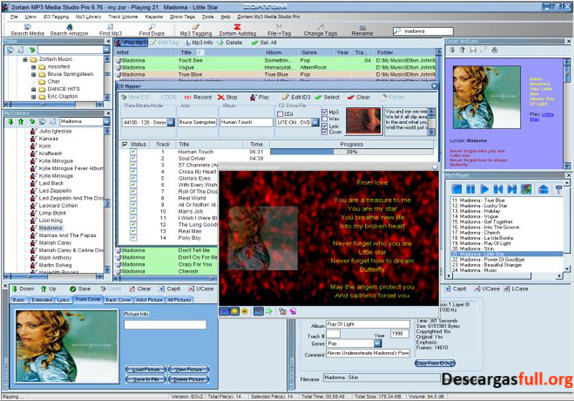 Zortam Mp3 Media Studio Pro 33.40 Full Español Mega