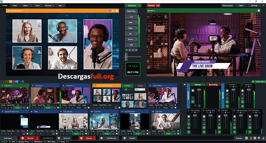 vMix Pro 28.0.0.42 Full Portable Español Mega