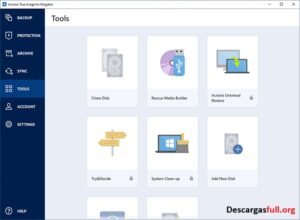 Acronis True Image Descargar Free para PC en Español Mega 2026